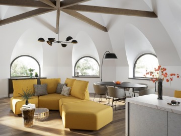 luxusní interiér vila praha