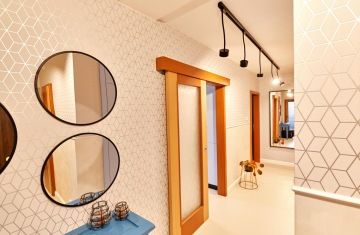 rekonstrukce kuchyně s chodbou