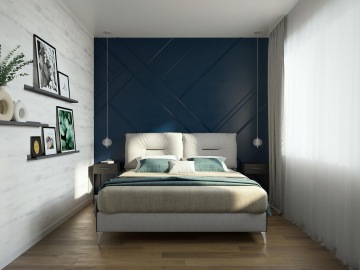 moderní ložnice italská postel felis scotty