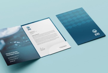 grafický návrh A4 papír složky