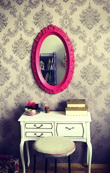 toaletka barokní tapeta