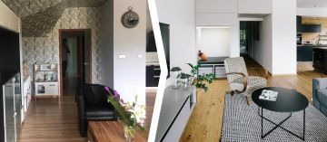 rekonstrukce před a po