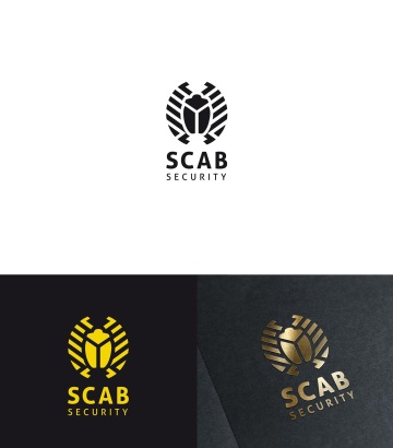 scab security logo design